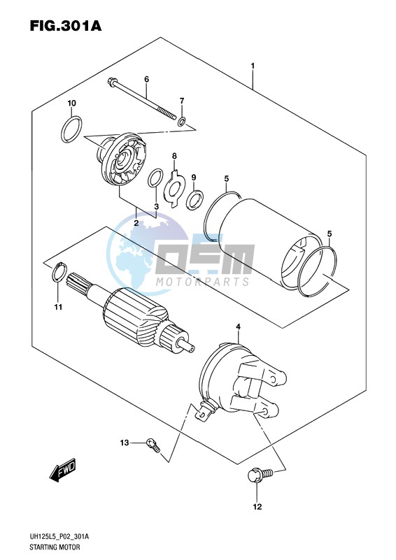 STARTING MOTOR