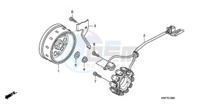 CBF125MA UK - (E) drawing GENERATOR