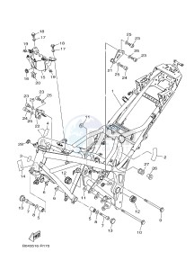 MTN-320-A MT-03 ABS (B084) drawing FRAME