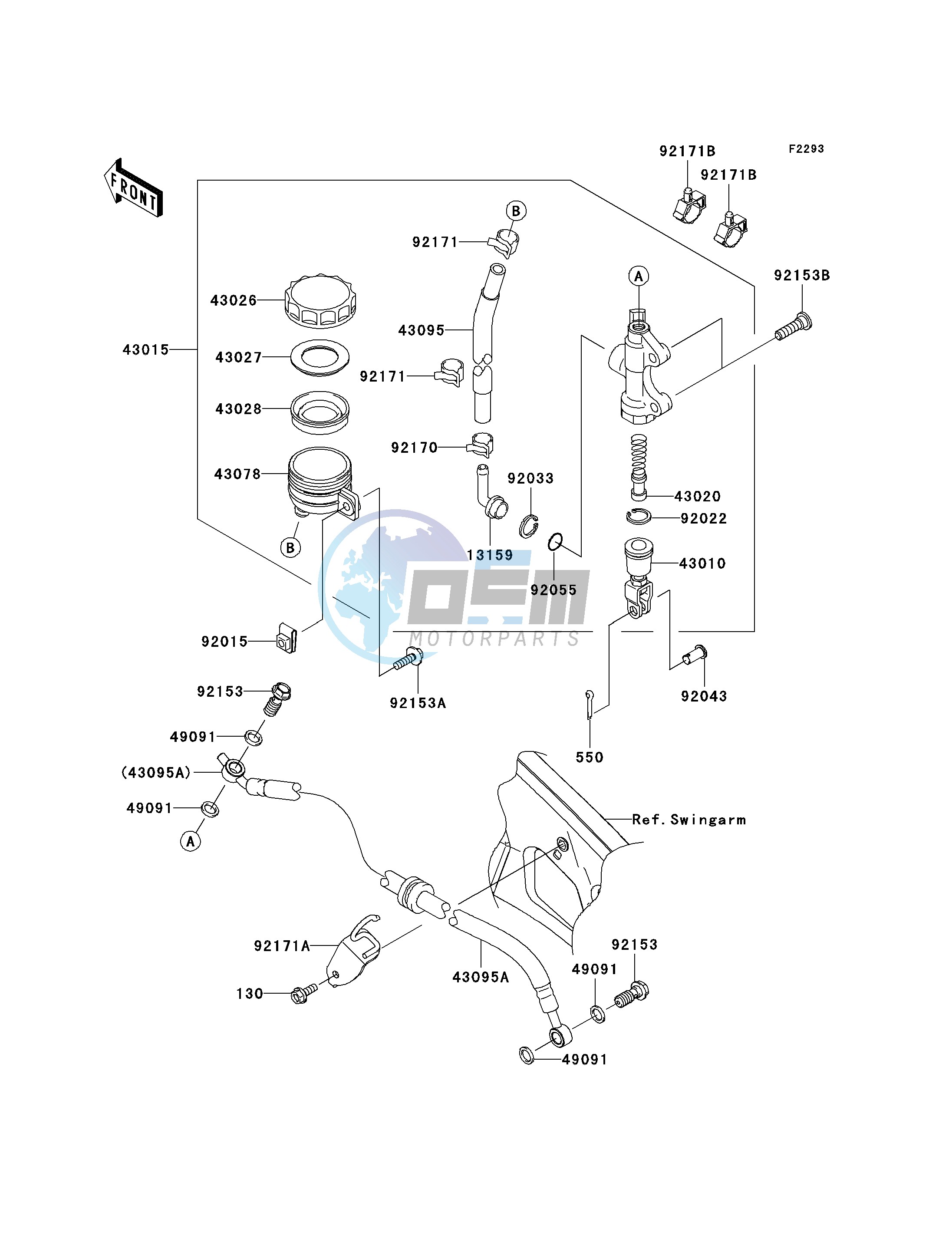 REAR MASTER CYLINDER