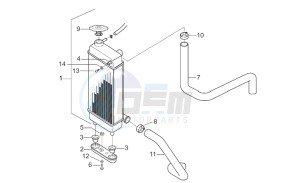 RX 50 racing 2003 drawing Water cooler