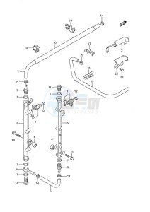 DF 225 drawing Fuel Injector