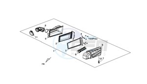 MAXSYM 400I (L8) EU drawing AIR FILTER