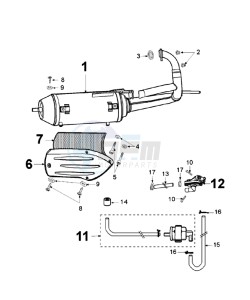 VIVA RGA drawing EXHAUST