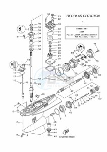 F200CETX drawing PROPELLER-HOUSING-AND-TRANSMISSION-1