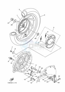 ED06 drawing REAR WHEEL