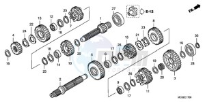 ST1300A9 Australia - (U / ABS MME) drawing TRANSMISSION