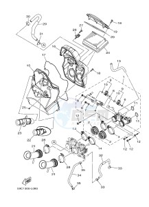 XP500A T-MAX 530 (59CN) drawing INTAKE