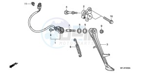 CBR1000RR9 UK - (E / MK) drawing STAND