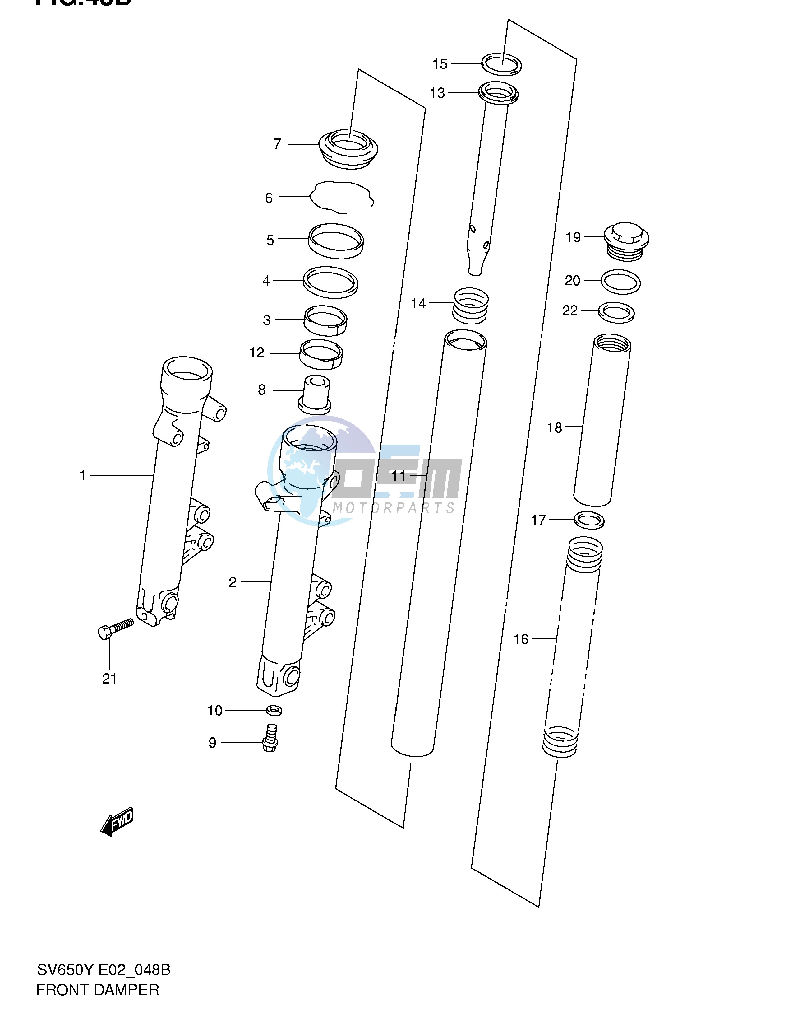 FRONT FORK DAMPER (MODEL K2)