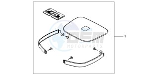 NSS250 JAZZ drawing PANEL SET*PB257M*