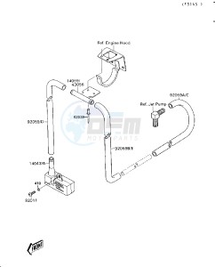 JS 300 A [300 SX] (A1-A5) [300 SX] drawing BILGE SYSTEM