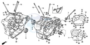 XL600V TRANSALP drawing CRANKCASE