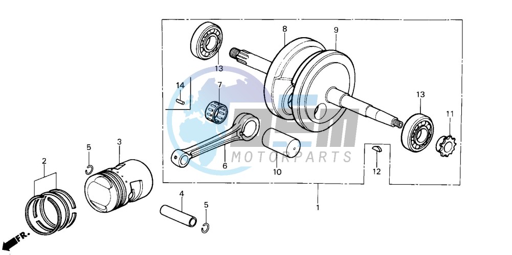 CRANKSHAFT/PISTON