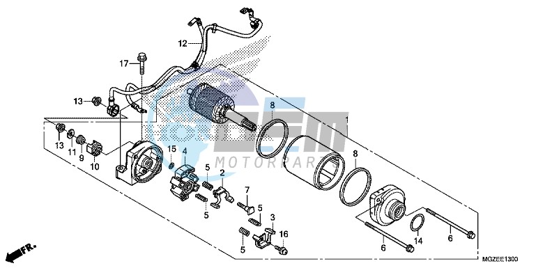 STARTER MOTOR