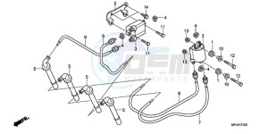 CBF1000T9 UK - (E / ABS MKH) drawing IGNITION COIL