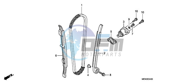 CAM CHAIN/TENSIONER