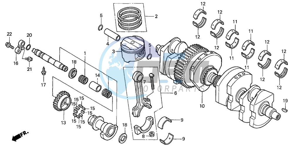 CRANKSHAFT/PISTON