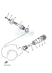 PW50 (2SAH) drawing TRANSMISSION