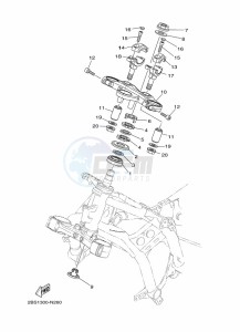 XT1200ZE XT1200ZE SUPER TENERE ABS (BP9C) drawing STEERING