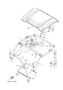 YXE700ES YXE70WPSG WOLVERINE R-SPEC EPS SE (BN52) drawing GUARD 2