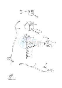 YP400RA X-MAX 400 ABS X-MAX (1SDA 1SDA 1SDA 1SDA) drawing ELECTRICAL 3