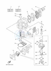 40XMHL drawing REPAIR-KIT-1