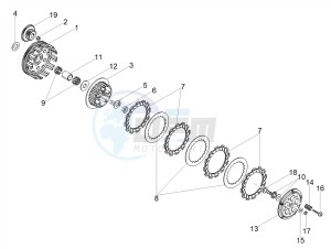 RS4 50 2T E4 (APAC, EMEA) drawing Clutch