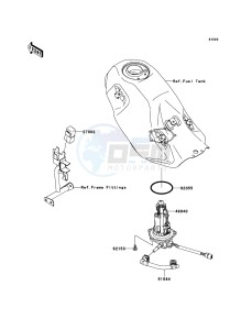 D-TRACKER_125 KLX125DBF GB XX (EU ME A(FRICA) drawing Fuel Pump