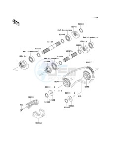 KL 250 D [KLR250] (D15-D19) [KLR250] drawing BALANCER