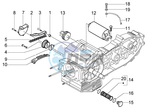 Oil Pump-Electric Starter