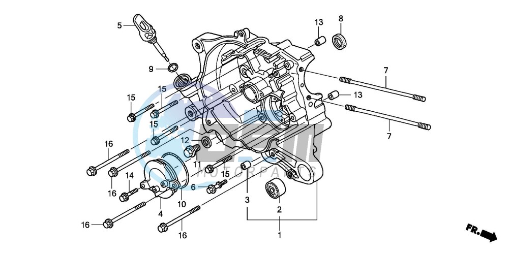 RIGHT CRANKCASE