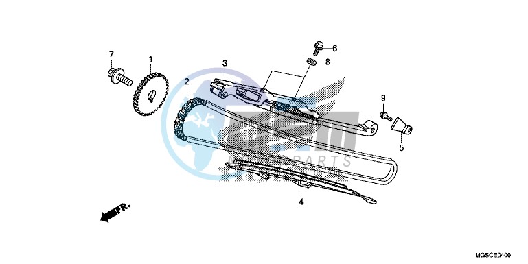 CAM CHAIN/ TENSIONER