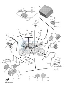 YZF-R6 YZF600 R6 (BN6A) drawing ELECTRICAL 2