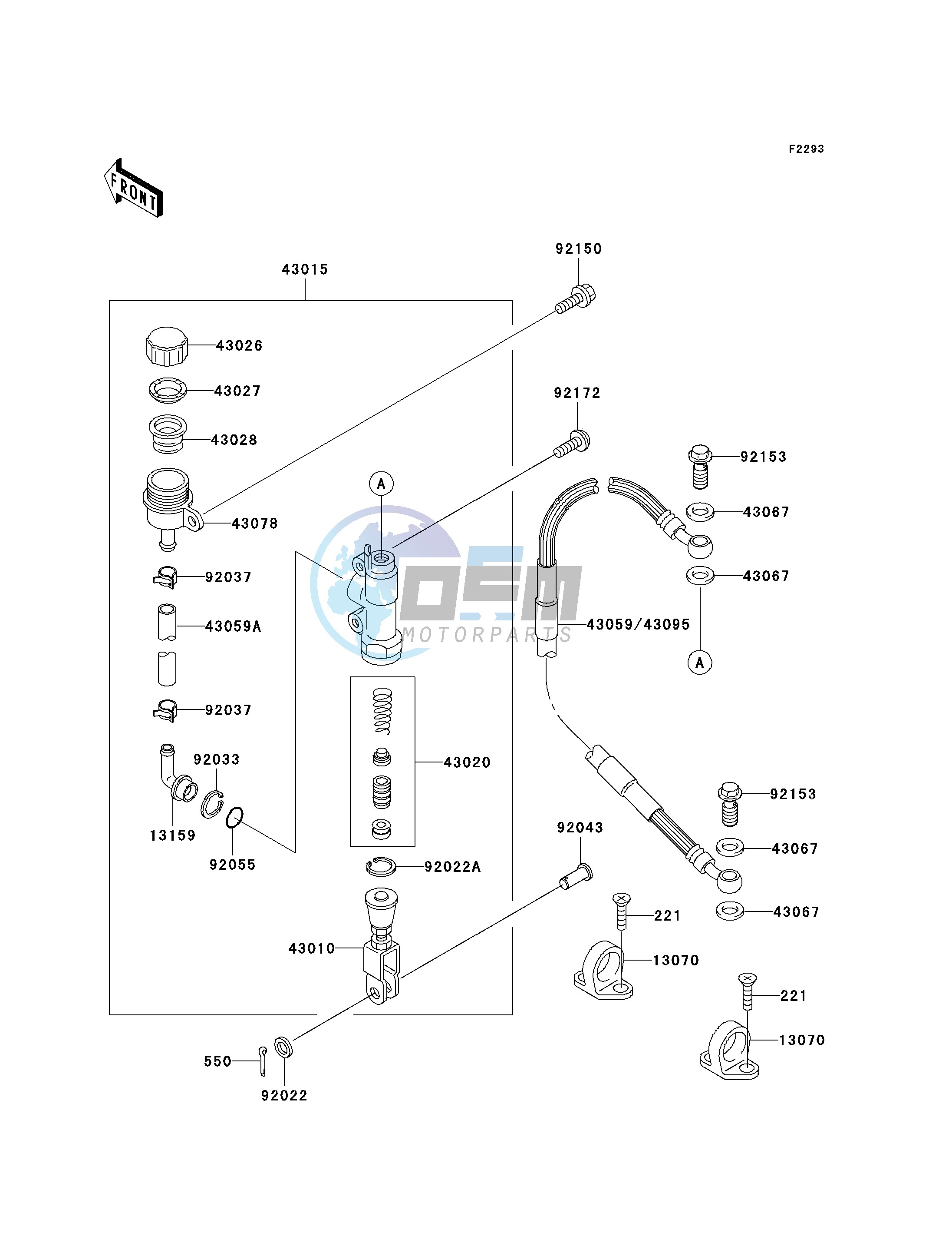 REAR MASTER CYLINDER