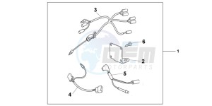 SH300B drawing GRIP HEATER ATT.