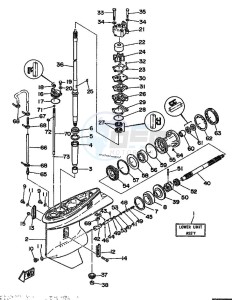 90A drawing LOWER-CASING-x-DRIVE-1