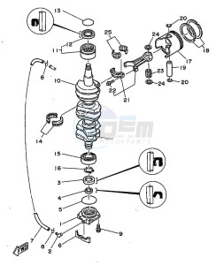 90A drawing CRANKSHAFT--PISTON