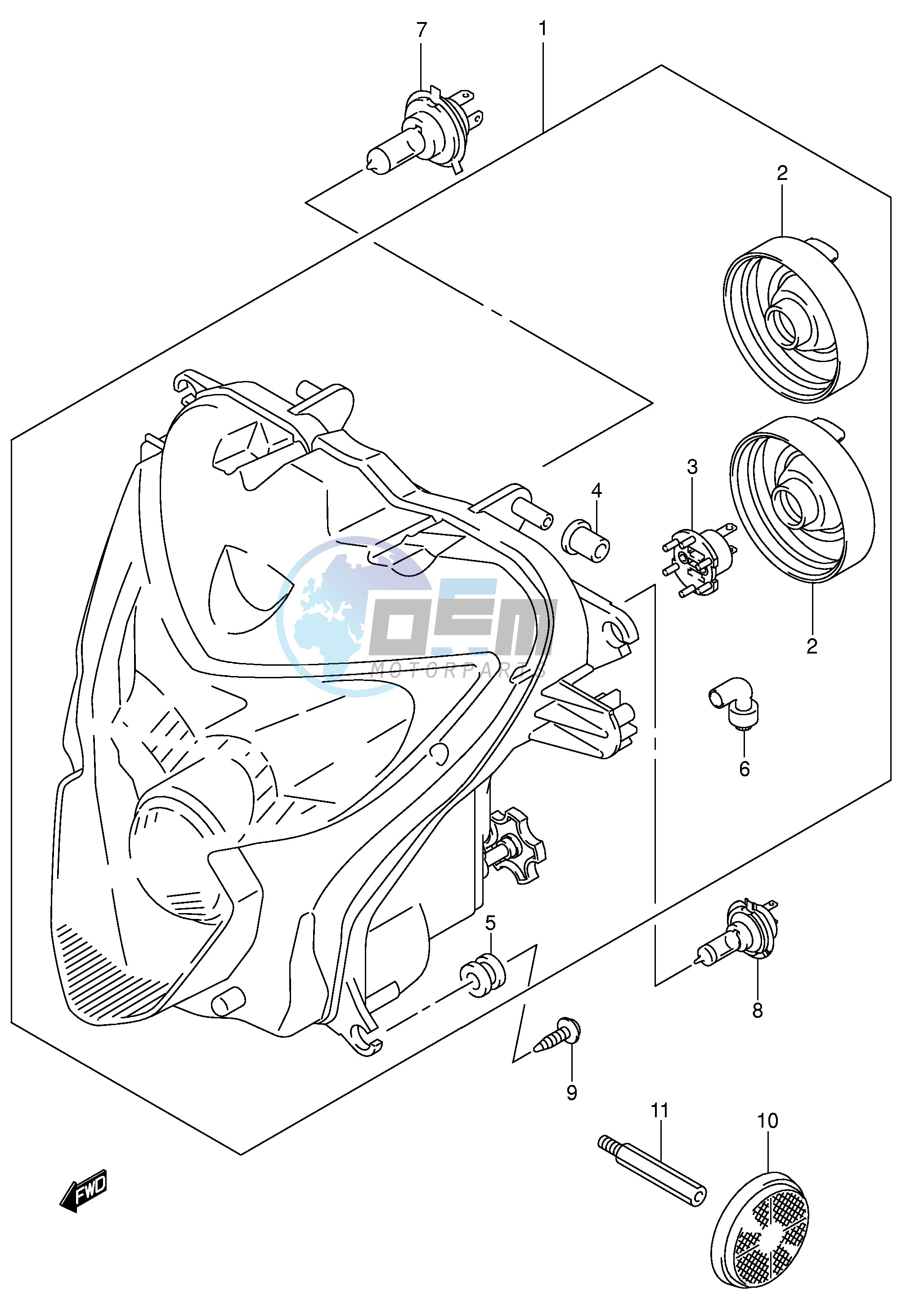 HEADLAMP (E24)