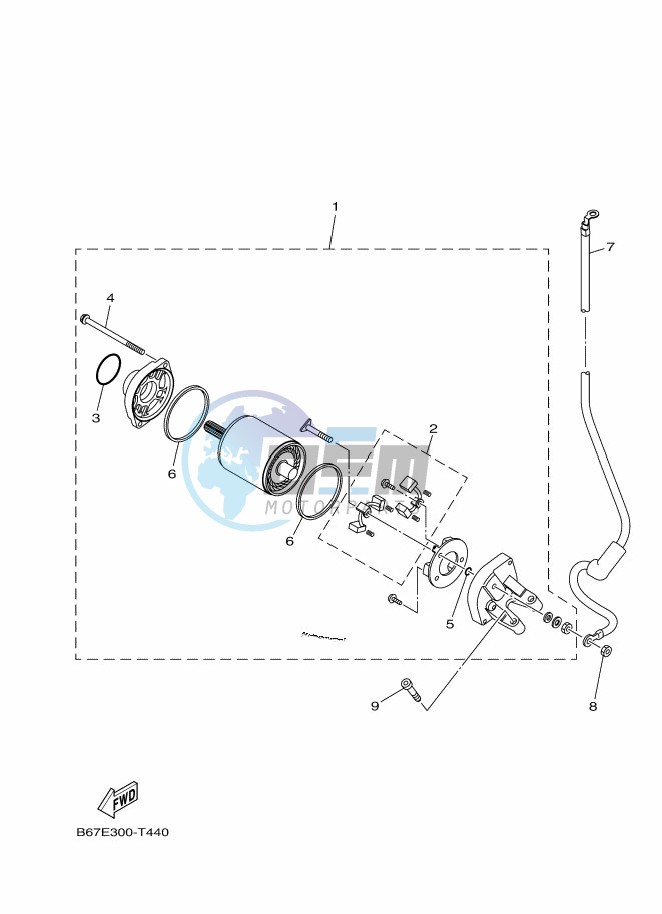 STARTING MOTOR