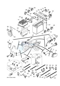 YFM700FWAD YFM70GPXH GRIZZLY 700 EPS (B1A1) drawing ELECTRICAL 1