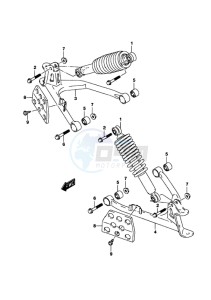 LT-Z90 drawing SUSPENSION ARM