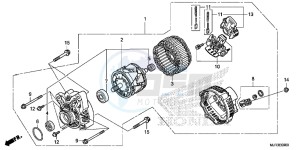 GL1800CF F6C ED drawing GENERATOR