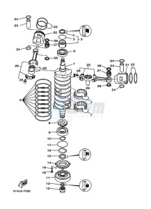 L250B drawing CRANKSHAFT--PISTON