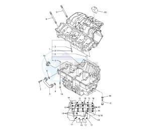 FZ8-N 800 drawing CRANKCASE