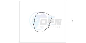 FES150A 125 S-WING drawing SHORT SCREEN