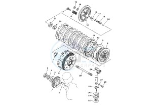 XVS DRAG STAR 650 drawing CLUTCH