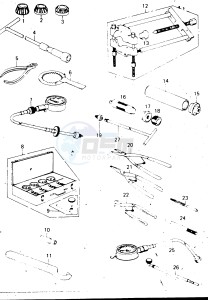 KZ 650 E [LTD] (E1) [LTD] drawing SPECIAL SERVICE TOOLS "B"