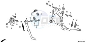 GL1800C drawing STAND