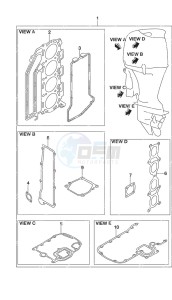 DF 115A drawing Gasket Set